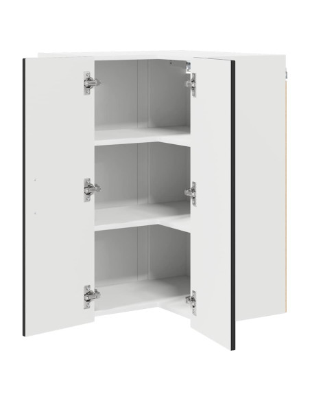 Pensile cucina Nero 57 x 57 x 80 cm Legno multistrato