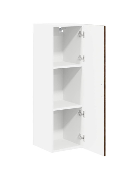 Pensile cucina con lo scaffale Rovere Marrone 30 x 31 x 100 cm