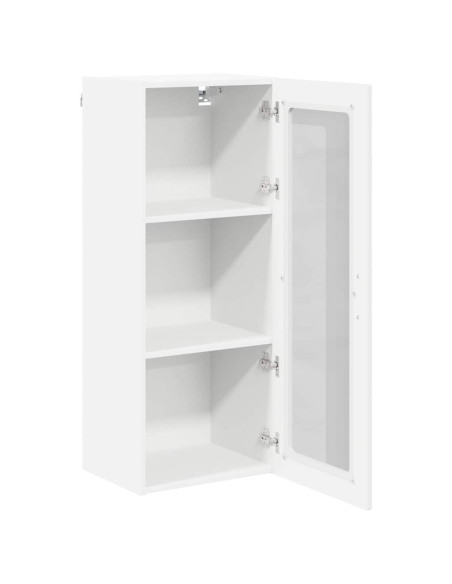 Pensile cucina Bianco Lucido 40 x 31 x 100 cm Legno multistrato