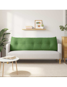 Cuscino per Schiena Verde chiaro 160 x 24 x 50 cm Velluto