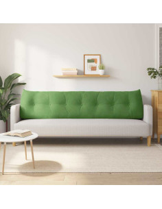 Cuscino per Schiena Verde chiaro 200 x 24 x 50 cm Velluto