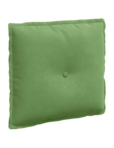 Cuscino per Schiena Verde chiaro 50 x 45 cm Tessuto in Cords