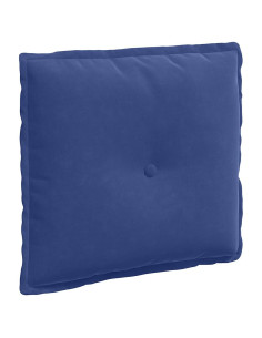 Cuscino per Schiena Blu Polizia 50 x 45 cm Tessuto in Cords