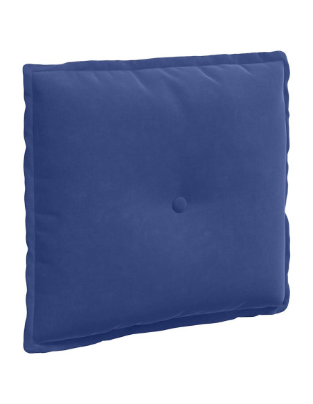 Cuscino per Schiena Blu Polizia 50 x 45 cm Tessuto in Cords