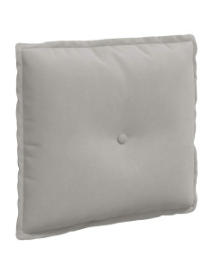 Cuscino per Schiena Grigio chiaro 50 x 45 cm