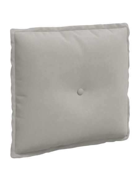 Cuscino per Schiena Grigio chiaro 50 x 45 cm