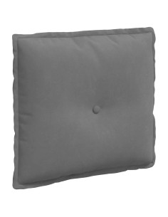 Cuscino per Schiena Grigio scuro 50 x 45 cm