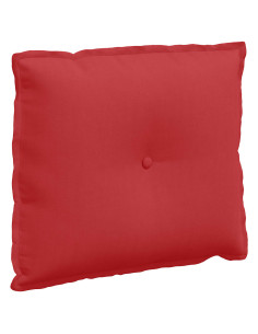 Cuscino per Schiena Rosso 60 x 19 x 50 cm Tessuto