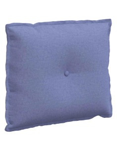 Cuscino per Schiena Blu jeans 60 x 19 x 50 cm Tessuto