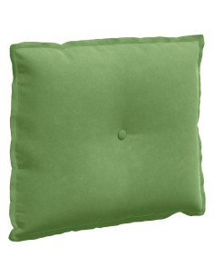 Cuscino per Schiena Verde chiaro 60 x 50 cm Tessuto in Cords