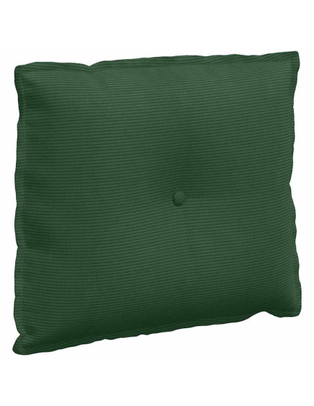 Cuscino per Schiena Verde Giungla 60 x 50 cm Tessuto in Cords