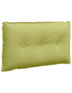 Cuscino per Schiena Verde chiaro 80 x 19 x 50 cm Tessuto