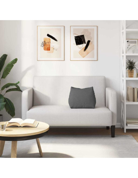 Cuscino per Schiena Grigio scuro 45 x 20 x 35 cm Tessuto