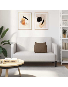 Cuscino per Schiena Marrone 45 x 20 x 35 cm Tessuto