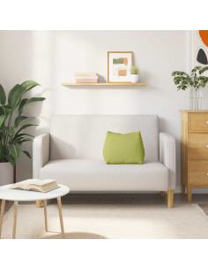 Cuscino per Schiena Verde chiaro 45 x 20 x 35 cm Tessuto