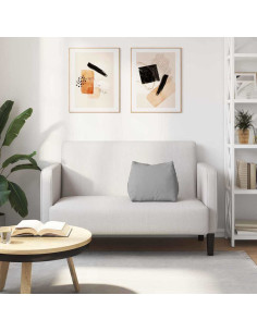 Cuscino per Schiena Grigio Nuvola 45 x 20 x 35 cm Tessuto