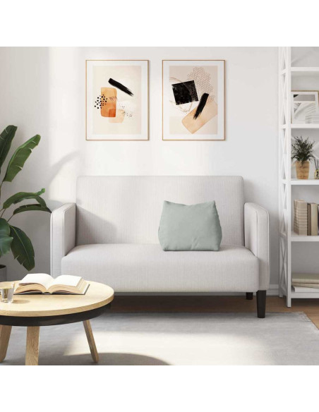 Cuscino per Schiena Grigio chiaro 45 x 20 x 35 cm