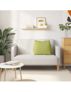 Cuscino per Schiena Verde chiaro 60 x 20 x 50 cm Tessuto