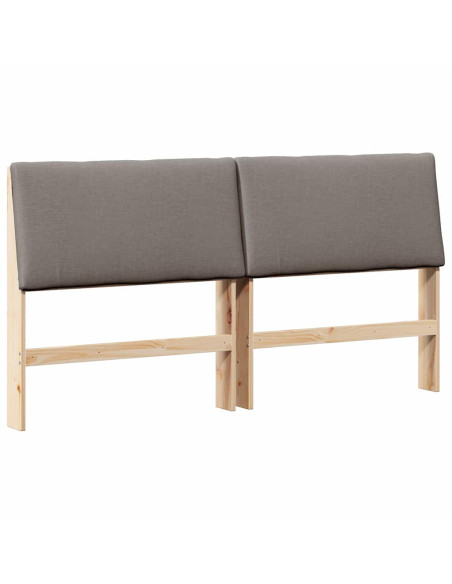 Testiera imbottita Talpa 200 cm Pino massello