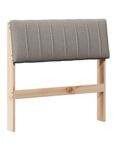 Testiera imbottita Talpa 80 cm Pino massello