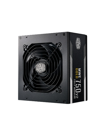 ALIMENTATORE COOLER MASTER 750W ATX MWE GOLD 80+ GOLD FAN120MM, FULL MODULAR - MPE-7501-AFAAG-3EEUU