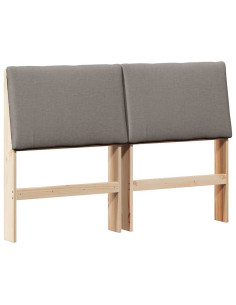 Testiera imbottita Talpa 140 cm Pino massello