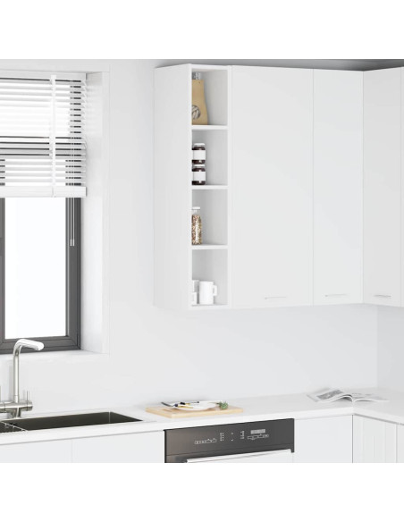 Armadio pensile con lo scaffale Riga Bianco 20 x 29,5 x 100 cm