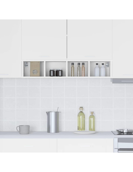 Armadio pensile con lo scaffale Riga Bianco 20 x 29,5 x 100 cm