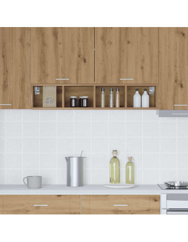 Armadio pensile Riga Rovere artigianale 20 x 29,5 x 100 cm