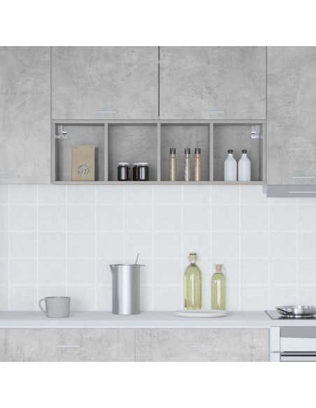 Armadio pensile Riga Grigio cemento 30 x 29,5 x 100 cm