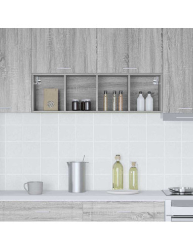 Armadio pensile Riga Grigio Sonoma 30 x 29,5 x 100 cm