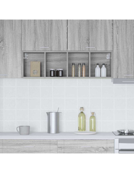 Armadio pensile Riga Grigio Sonoma 30 x 29,5 x 100 cm