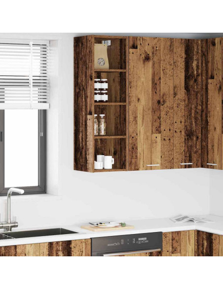 Armadio pensile Riga Legno vecchio 30 x 29,5 x 100 cm