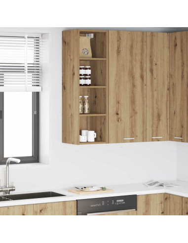 Armadio pensile Riga Rovere artigianale 30 x 29,5 x 100 cm