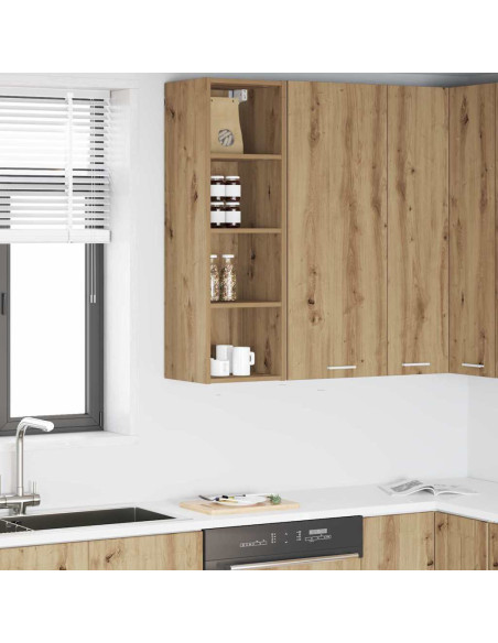 Armadio pensile Riga Rovere artigianale 30 x 29,5 x 100 cm