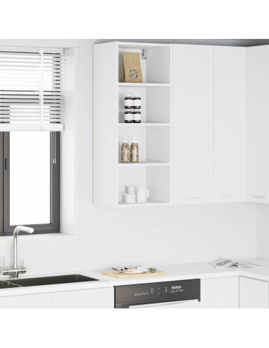 Armadio pensile con lo scaffale Riga Bianco 40 x 29,5 x 100 cm