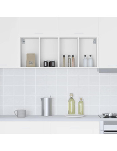 Armadio pensile con lo scaffale Riga Bianco 40 x 29,5 x 100 cm