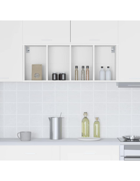 Armadio pensile con lo scaffale Riga Bianco 40 x 29,5 x 100 cm