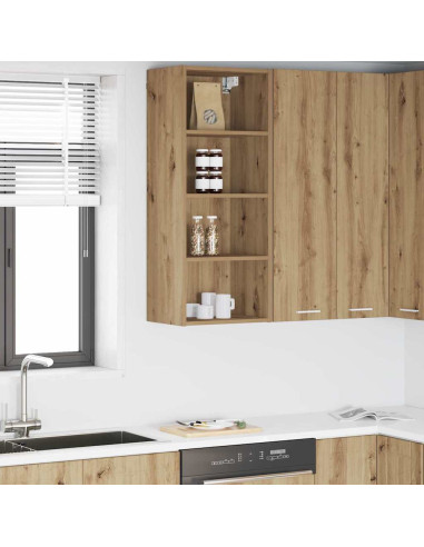 Armadio pensile Riga Rovere artigianale 40 x 29,5 x 100 cm