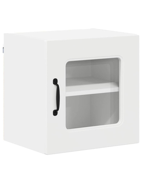 Pensile cucina 2 pcs Bianco 40 x 31 x 40 cm Legno multistrato