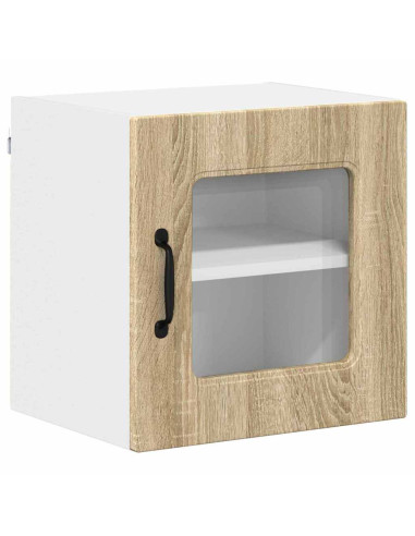 Pensile cucina con porta 2 pcs Rovere Sonoma 40 x 31 x 40 cm