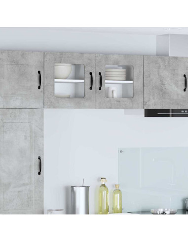 Pensile cucina Grigio cemento 40 x 31 x 40 cm Legno multistrato