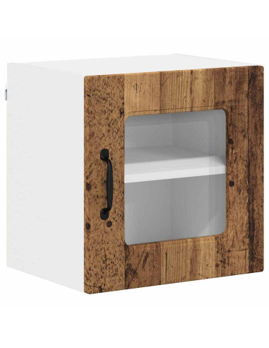 Pensile cucina con porta 2 pcs Legno vecchio 40 x 31 x 40 cm