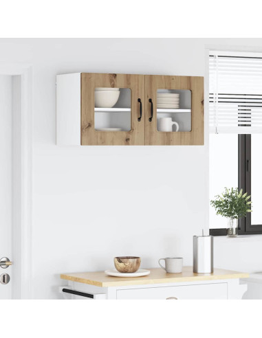 Pensile cucina con porta Rovere artigianale 40 x 31 x 40 cm