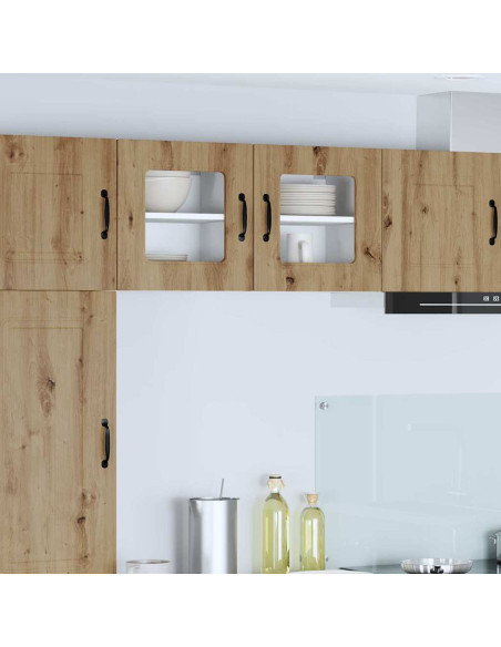 Pensile cucina 2 pcs Rovere artigianale 40 x 31 x 40 cm