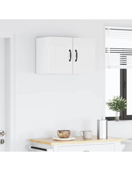 Pensile cucina 2 pcs Bianco 30 x 31 x 40 cm Legno multistrato