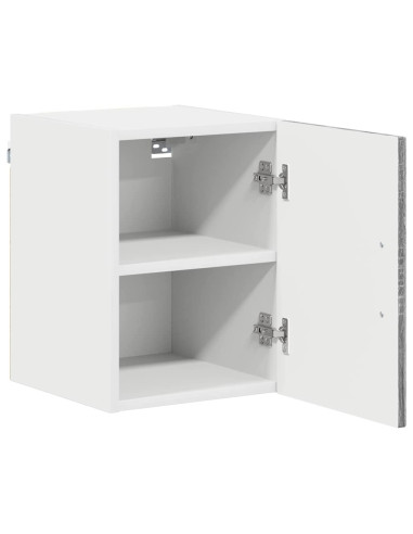 Pensile cucina con porta 2 pcs Grigio Sonoma 30 x 31 x 40 cm