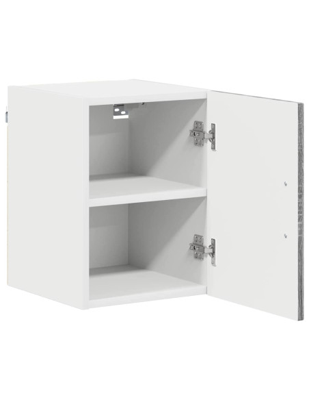 Pensile cucina con porta 2 pcs Grigio Sonoma 30 x 31 x 40 cm