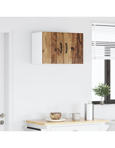 Pensile cucina con porta 2 pcs Legno vecchio 30 x 31 x 40 cm