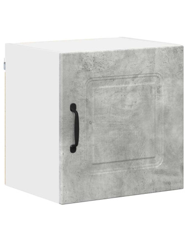 Pensile cucina con porta 2 pcs Grigio cemento 40 x 31 x 40 cm